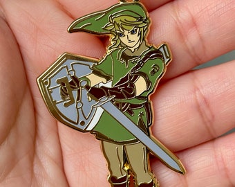 Legend of Zelda Link Keychain