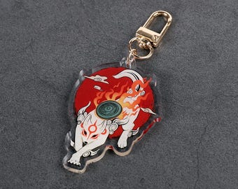 天照大御神 - クリアアクリルチャーム - Etsy 日本