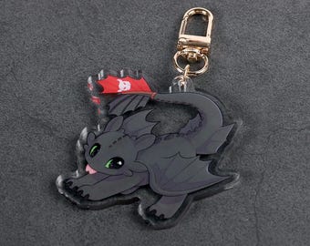 ドラゴンアイレンズキーチェーン - ヒックとドラゴン - HTTYD - Etsy 日本