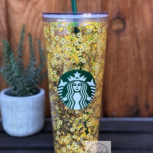 Simple Sunflower Snow Globe Tumbler | Sunflower Lover Gift | Best Friend Gift Idea | Valentine&#39;s Day gift for her