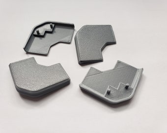 Juego de repuestos para esquinas de pizarra magnética Quartet de 2' x 3' estilo europeo