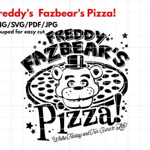 FNAF Birthday Party Decorations Fnaf Pizza Party Decorations Five