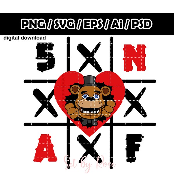 Five Nights at Freddys Valentines Day Cards - Etsy