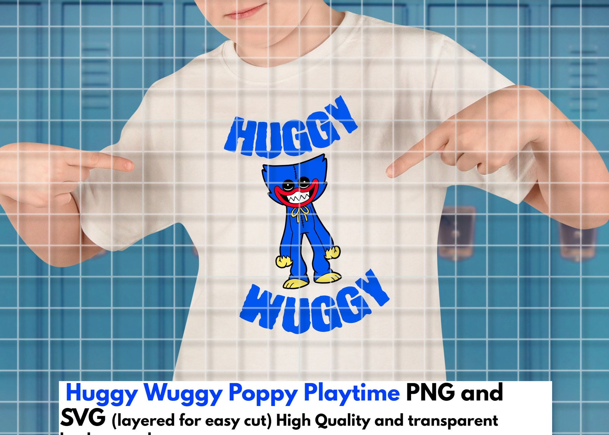 Huggy Wuggy Kissy Missy Poppy Playtime Fnf Bundle PNG Huggy -  Finland