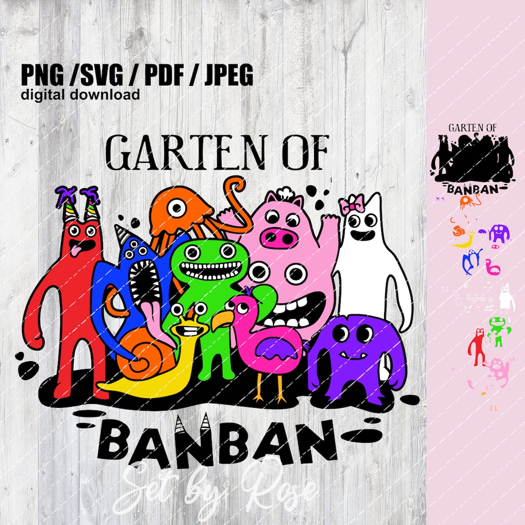 Garden of Banban SVG Garden of Banban SVG Nabnab Birthday 