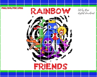 Roblox Rainbow Friends SVG PNG