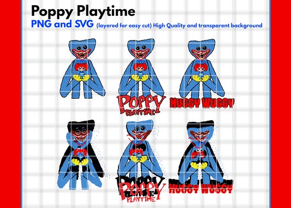 Huggy Wuggy Kissy Missy Poppy Playtime Fnf Bundle PNG Huggy -  Finland