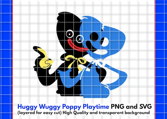 Huggy Wuggy Kissy Missy Poppy Playtime Fnf Bundle PNG Huggy -  Finland