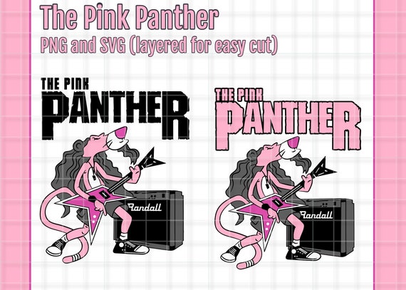 Pink Panther Logo PNG Transparent & SVG Vector - Freebie Supply
