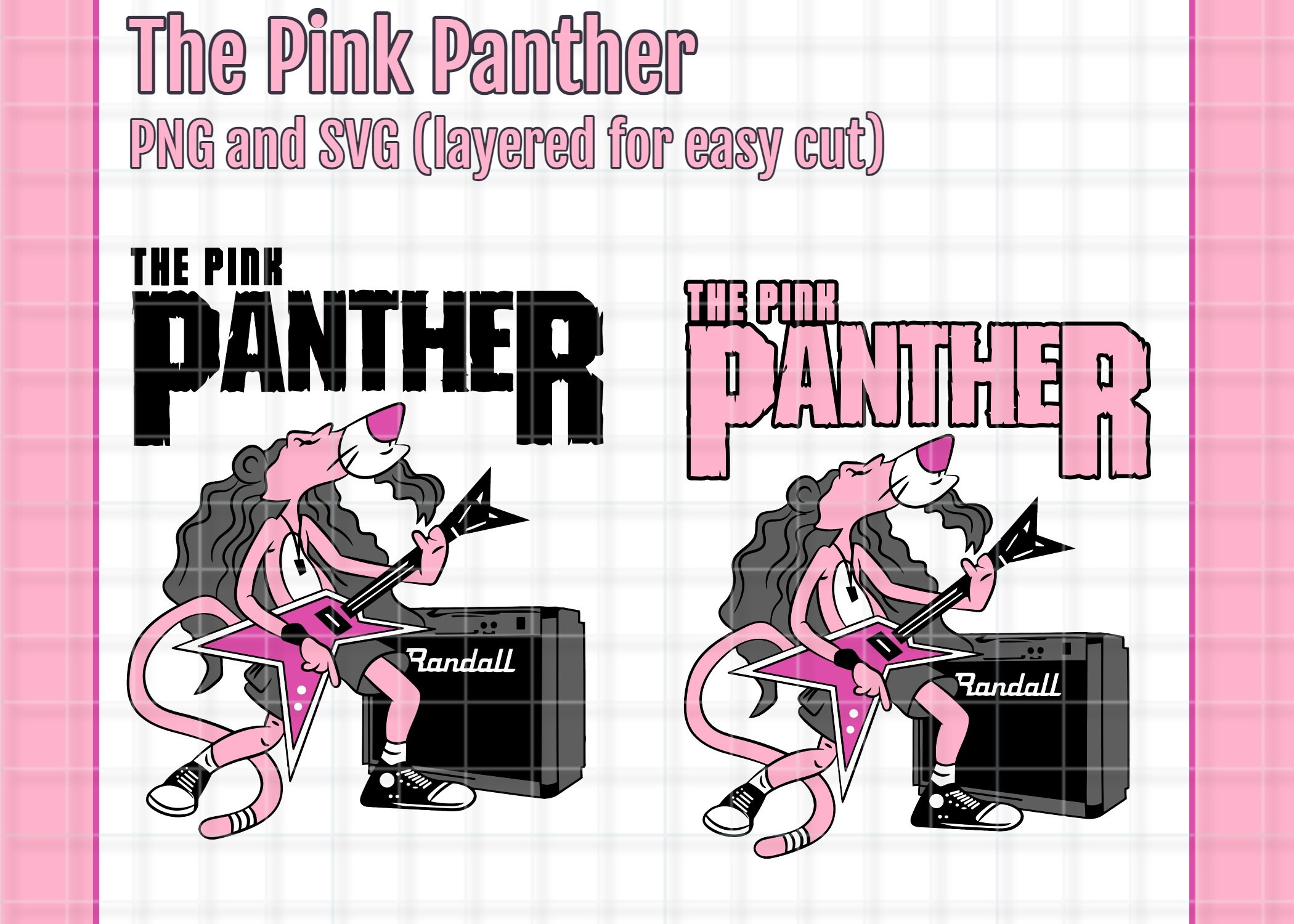 Pink Panther Poster - Etsy Singapore