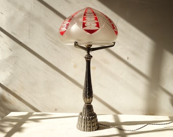 Art Deco Mushroom Lamp.