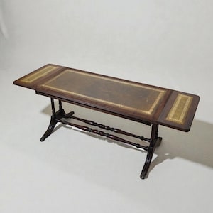 Vintage English Mahogany Wooden Side Table