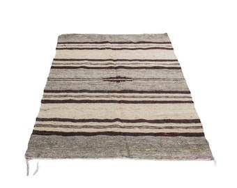 Flatwave Moroccan Kilim Wool Carpet.