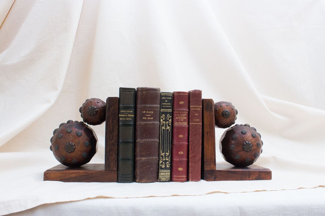 Wooden Art Deco Bookend. Etsy