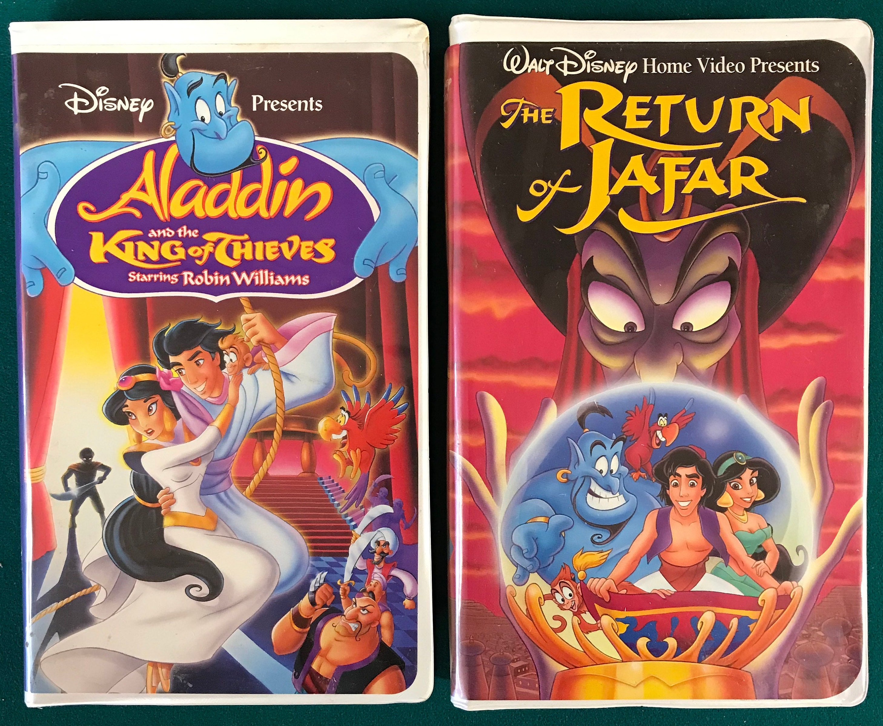 Aladdin and the King of Thieves Plus Return of Jafar Two Etsy