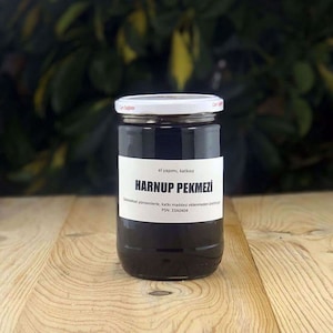 Handmade Famous Carob Molasses Organic and Natural by Refa Food 1 lb 0.45 kg