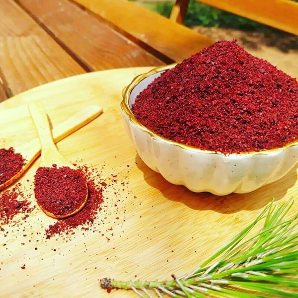 Handmade Organic Sumac  Spice Flavors From Turkey by Refa Food 1 lb 0.45 kg