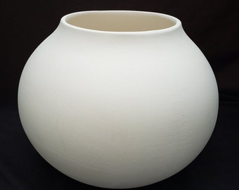 Ceramic Bisque - Large vintage vase