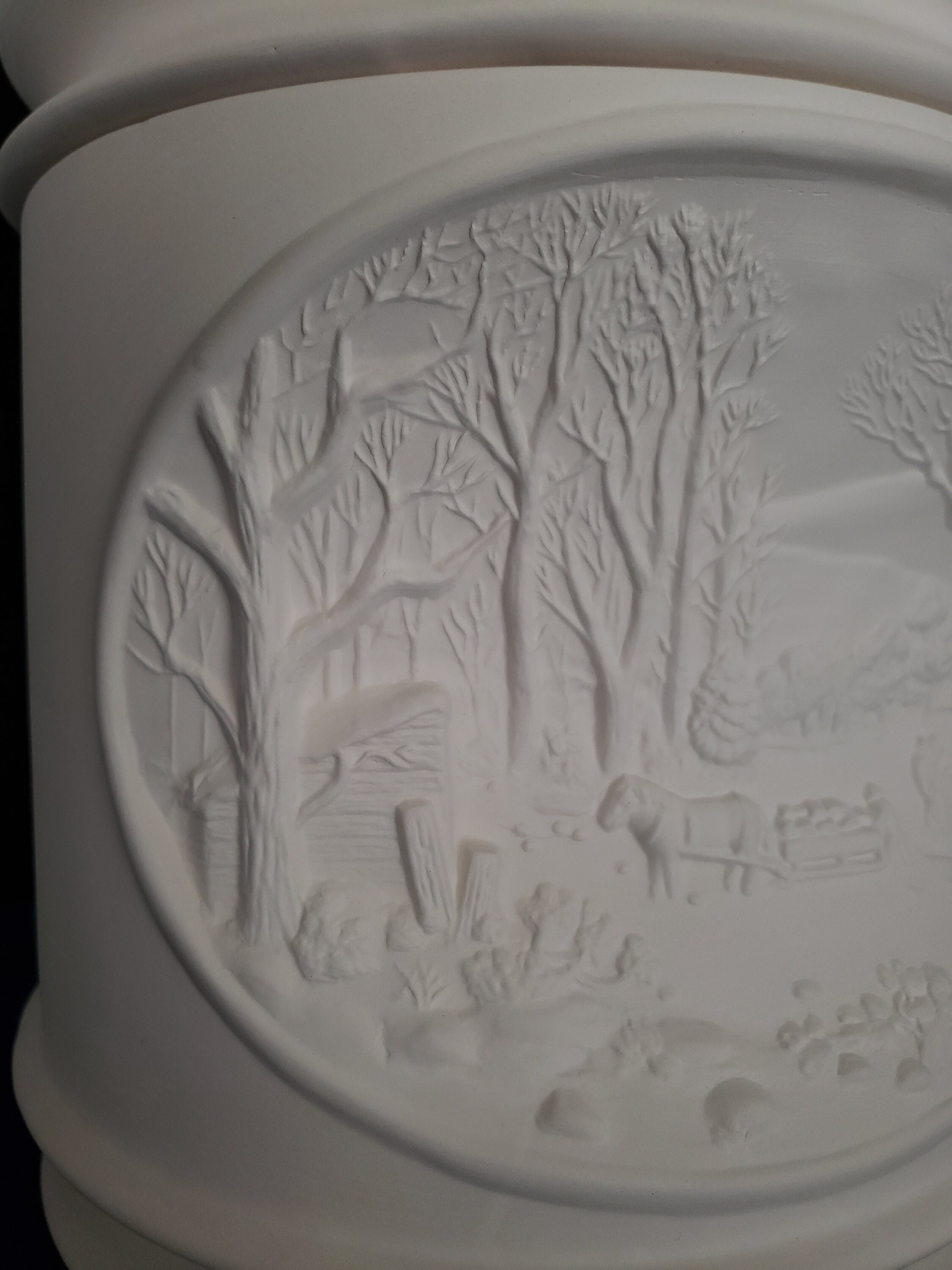 Ceramic Bisque Vintage Hershey Mold Season Summer Medium Etsy