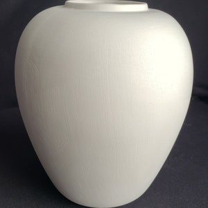 Ceramic Bisque Classic vintage small vase image 8