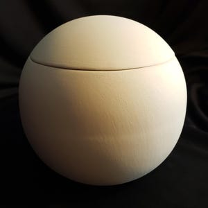 Ceramic Bisque - Small Round Urn