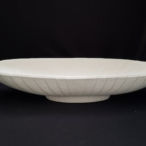 Ceramic Bisque - Dry flowers arrangement bowl / vase
