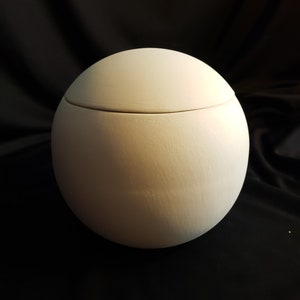 Ceramic Bisque - Round Urn