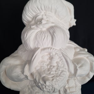 Ceramic Bisque - Moon and Stars Old World Santa