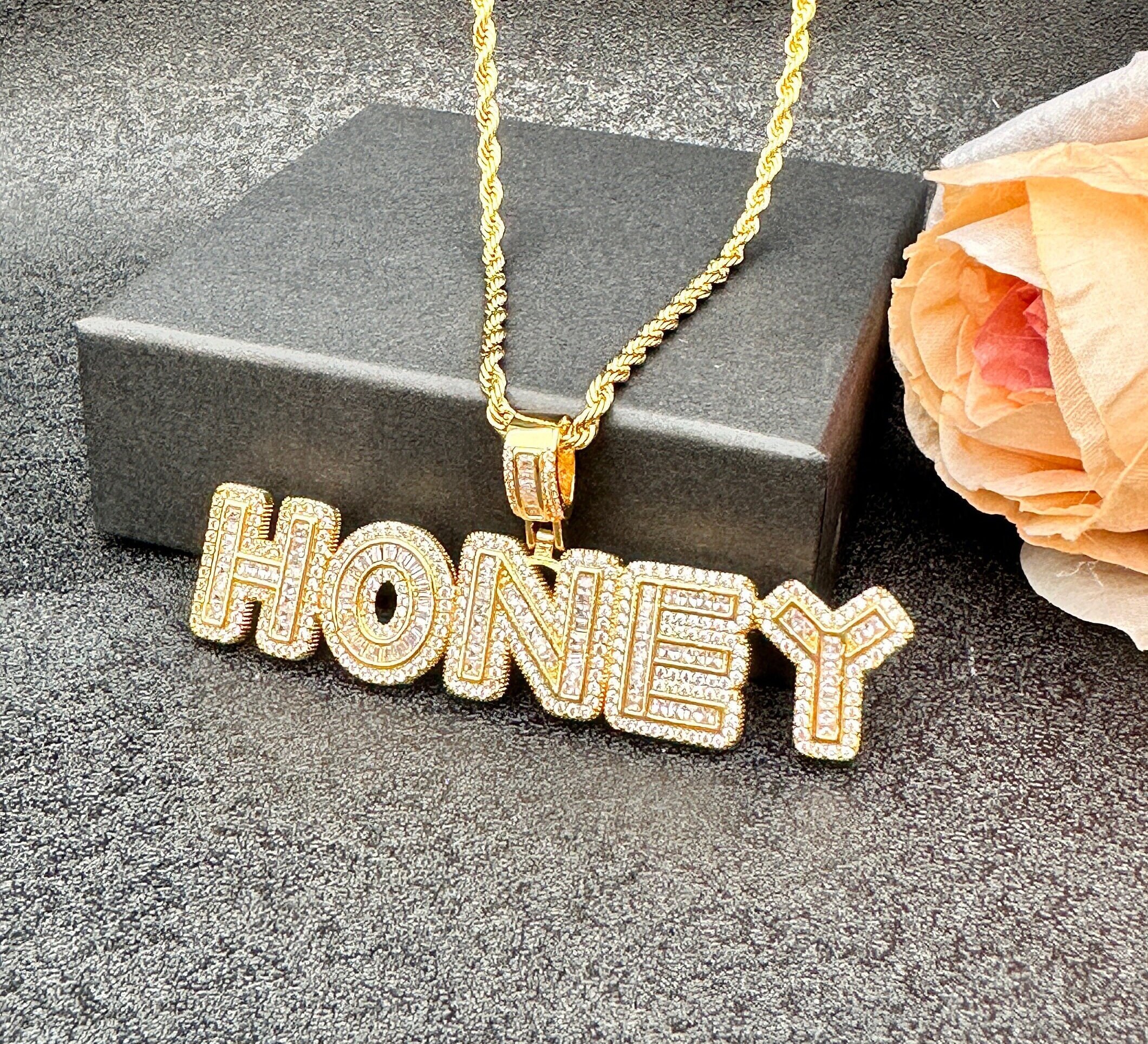 Rapper name necklace Etsy