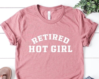 Bachelorette Party Shirt, Retired Hot Girl Shirt, Bridal Shower Shirt, Vintage Birthday Shirt, Bridal Gift, Bride to Be Shirt, Custom Bride
