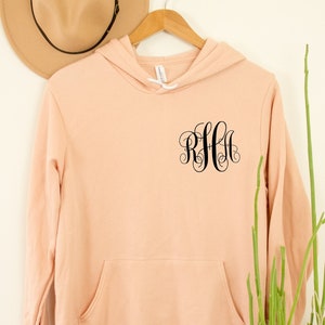Etsy monogrammed sweatshirts clearance