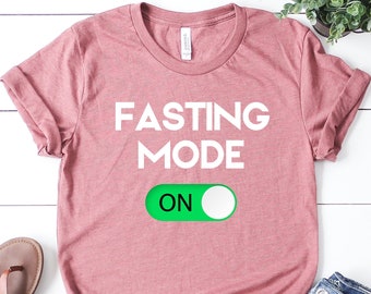 Ramadan Tee Shirt, Fasting Mode On Shirt, Gift For Ramadan, Eid Gift. Ramadan Mubarak ,Ramadan Kareem, Muslim Gift Tee for Ramadan 2026,Eid