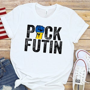Puck Futin Tee Shirt, Stand With Ukraine T-Shirt, Stop Putin Stop War Shirt, World War 3 Shirt, Ukraine Support No War Shirt,Chernobyl Shirt