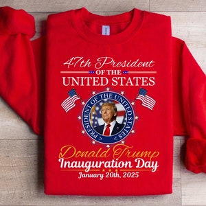 inauguration shirt,Trump Inauguration Day Sweatshirt,Trump Vance Shirt,2025 United States Presidential Inauguration Tee,2025 Trump President