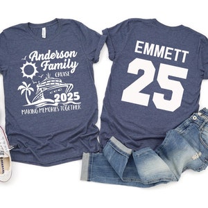Cruise Squad, Family Cruise Shirts, 2025 Cruise Squad, Cruise 2025 Shirts, Custom Family Cruise Vacation 2025 Tee Shirts,Family Matching Tee