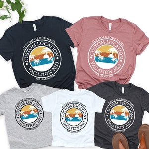 Custom Family Vacation Shirts, Custom Vacation Shirts, Family Vacation Shirts, Custom Shirt, Custom Beach Shirts, Personalized Family Shirt