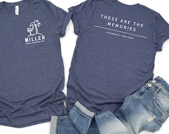 Family Vacation 2025 Shirt, These Are The Memories Family Shirt, Funny Beach Shirt, Cool Hawaii Shirt, Family Matching Tee, Summer Shirts