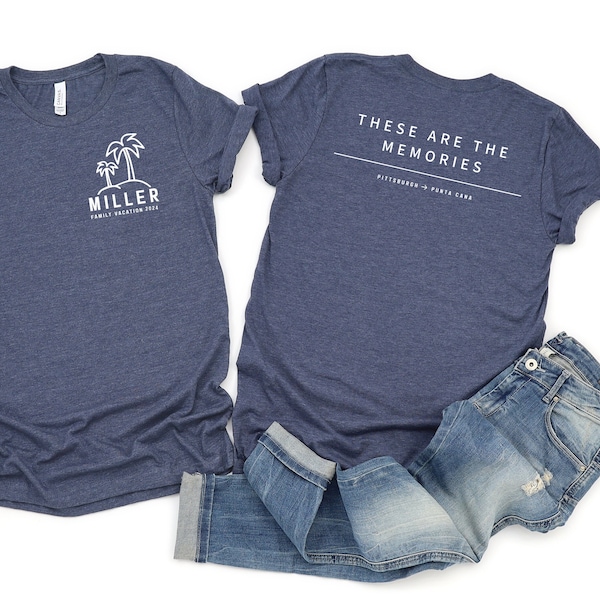 Family Vacation 2026 Shirt, These Are The Memories Family Shirt, Funny Beach Shirt, Cool Hawaii Shirt, Family Matching Tee, Summer Shirts