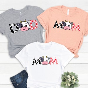 Cow Mom or Dad Birthday Shirt,Birthday Party Shirt,Farm Birthday Party,Cow Birthday Party Shirts,Dad Mom of The Birthday Boy Cow Mocup Shirt