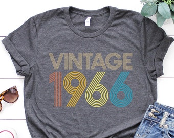 60th Birthday Shirt, Vintage 1966 Shirt, 60th Birthday Gift For Women, 60th Birthday Gift For Men, 60th Birthday Best Friend Birthday Woman