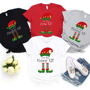 Elf shirt, Christmas shirt, Family shirts, Matching Family Christmas shirts sweater, Custom Shirts, Couple Christmas shirts, Matching shirts