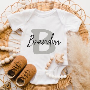 Personalized Name Baby Boy Onesie®, Personalized Boy Name Onesie®, Custom Baby Boy, Girl Baby Onesie®, Personalized Baby Bodysuit Tee Shirt