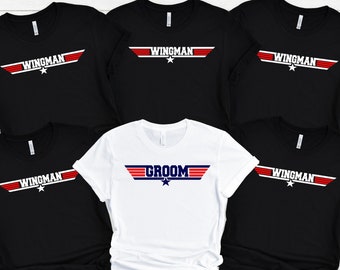 Groom Bachelor Party Shirt, Groomsman Bachelor Gift, Wingman Shirt,Groomsmen shirt,Wedding Party Shirts, Bachelorette Shirts, Best Man Shirt