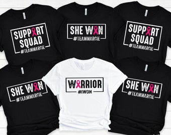Cancer Support Shirt, Breast Cancer Shirts for Women, Cancer Awareness Warrior Shirt, Cancer Survivor Tee, Breast Cancer Pink Ribbon Shirt