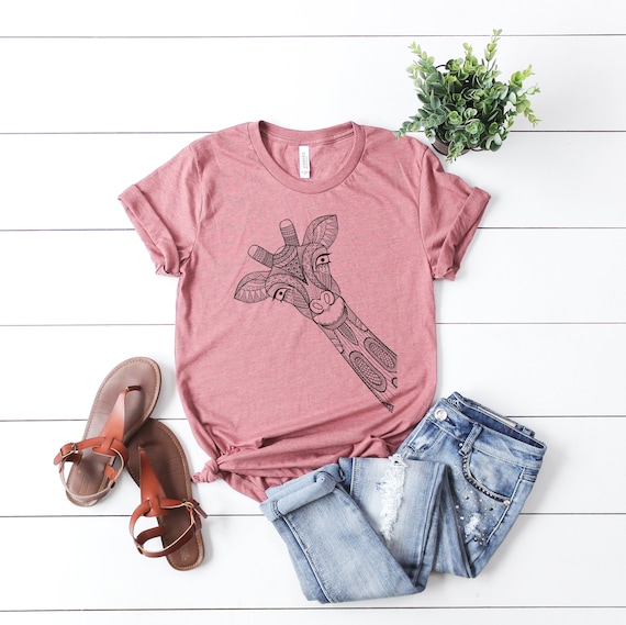 Giraffe Shirt, Sarcastic Tee, Funny Quotes Shirt, Funny Giraffe Shirt, Comic Giraffe Shirt, Funny T-shirt, Giraffe gift, Animal Lover Shirts