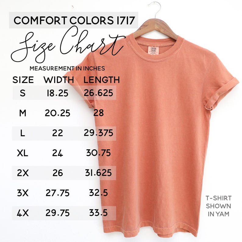 a women's t - shirt size chart with measurements