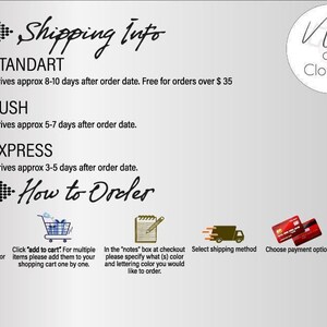 The image is a shipping information graphic that provides details on the shipping options for online purchases. It includes text and icons to guide customers through the process of selecting the shipping method and completing the order.