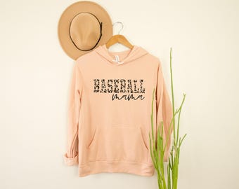Leopard Baseball Mama Sweatshirt, Baseball Mama Sweatshirt, Leopard Baseball Mama Hoodie, Baseball Mama Hoodie, Leopard Baseball Sweatshirt