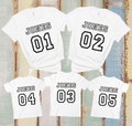 Family T-shirts, Any Name, Any Number, Custom Name, Custom Number, Personalized Family Vacation Tee Shirts, Last Name Number Shirt, Dad Gift