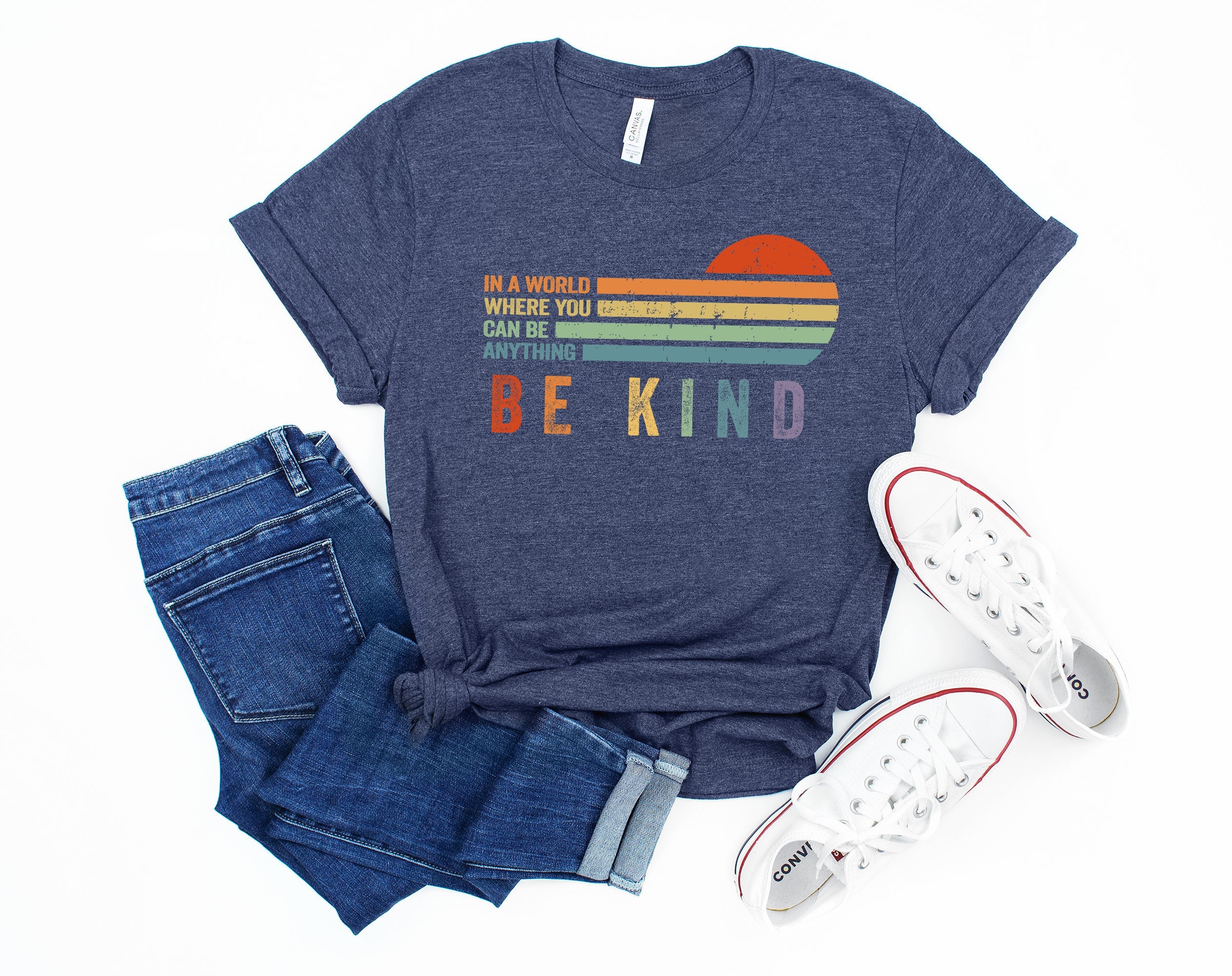 Be Kind Rainbow Shirt, Kindness Shirt, Love Shirt Sign Language,Be Kind Shirt,Motivational Shirt,Teacher Gifts,Be Kind Gift,Kindness T Shirt